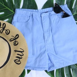 Baby Blue Shorts